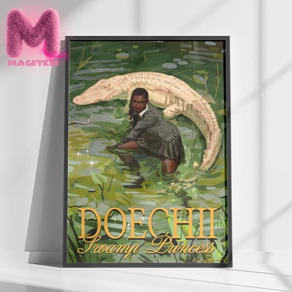 Doechii The Don Doechii The Dean Doechii Supreme The Swamp Ruler Alligator Bites Never Heal Album Home Decor Poster Canvas