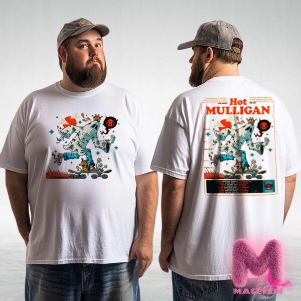 Hot Mulligan Latin America Tour 2025 Schedule Two Sides Unisex T-Shirt