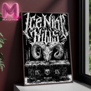 Ice Nine Kills Black Craft Rult Home Decor Poster Canvas