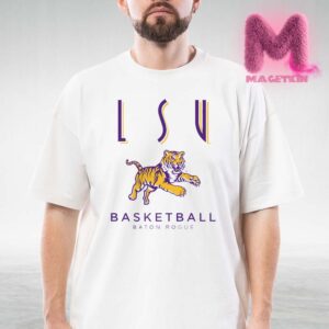 LSU Tigers Womens Basketball Baton Rogue Tiger Heavy Tee Unisex T-Shirt