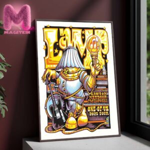 LaMP One Of Us 2025 Tour Poster For Lawton Metzger Paczkowski On March 7 8 2025 Home Decor Poster Canvas