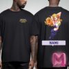 Los Angeles Lakers x One Piece Jinbe Character Poster For Game Night Collab Coming To LA In The Purple & Gold On February 28th 2025 Two Sides Unisex T-Shirt