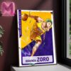 Los Angeles Lakers x One Piece Nico Robin Character Poster For Game Night Collab Coming To LA In The Purple & Gold On February 28th 2025 Home Decor Poster Canvas