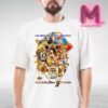 Los Angeles Lakers x One Piece The Straw Hat Pirates Coming To LA In The Purple & Gold Unisex T-Shirt