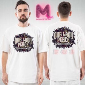 Our Lady Peace 30th Anniversary Tour Two Sides Unisex T-Shirt