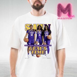 SLAM Cover Tee SLAMU 5 LSU Tigers Womens Basketball Mikaylah Williams – Flau’jae Johnson And Aneesah Morrow Unisex T-Shirt