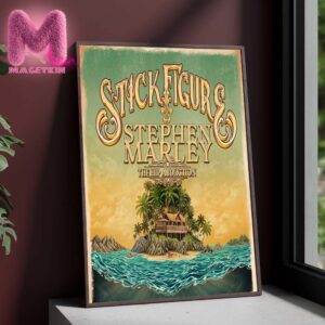 Stick Figure Island Holiday Summer Tour 2025 Stephen Marley The Hip Abduction Home Decor Poster Canvas