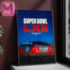 Super Bowl LXI At Sofi Stadium Los Angeles NFL Championship 2027 In California Home Decor Poster Canvas