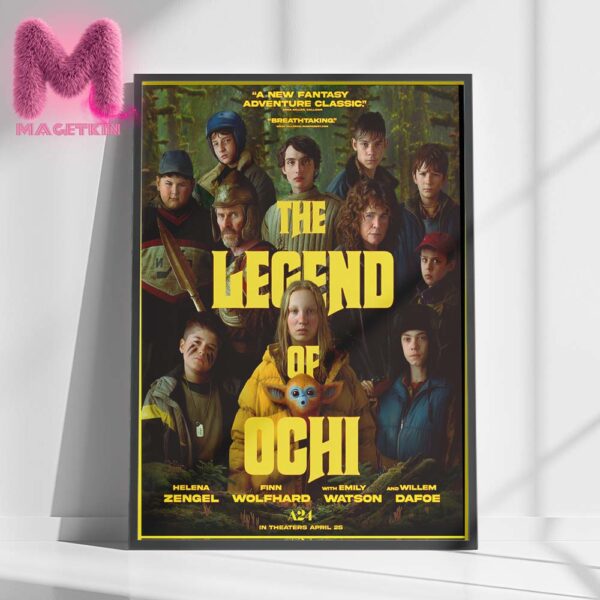 The Legend Of Ochi New Poster Releasing On April 25th 2025 Home Decor Poster Canvas