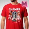 UNLV Lady Rebels 2025 Mountain West Regular Season Champions Back To Back To Back To Back Unisex T-Shirt