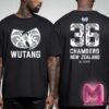 Wu-Tang Clan 36 Chambers 25 Years New Zealand Two Sides Unisex T-Shirt