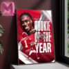 This Years Derrick Thomas MVP Award Goes To Joseph Thuney From Kansas City Chiefs NFL 2025 Season Home Decor Poster Canvas