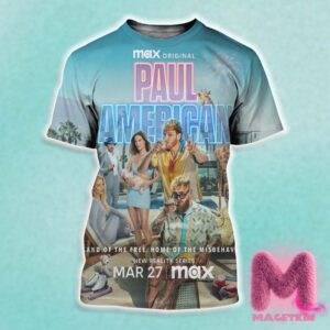 First Poster For Paul American On March 27 2025  All Over Print Shirt