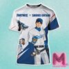 Fornite x Shohei Ohtani Shohei Ohtani And Decoys Bobblehead Los Angeles Dodgers MLB All Over Print Shirt