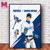 Fornite x Shohei Ohtani The Samurai Shohei Outfit Los Angeles Dodgers MLB Home Decor Poster Canvas