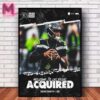 Geno Smith Welcome to Las Vegas Raiders NFL Home Decor Poster Canvas