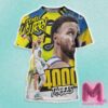 Stephen Curry Is The First And Only Player To Make 4000 Threes Pointers NBA 3D Shirt