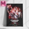 The Rock – John Cena And Travis Scott In The Ring At WWE Wrestle Mania Home Decor Poster Canvas